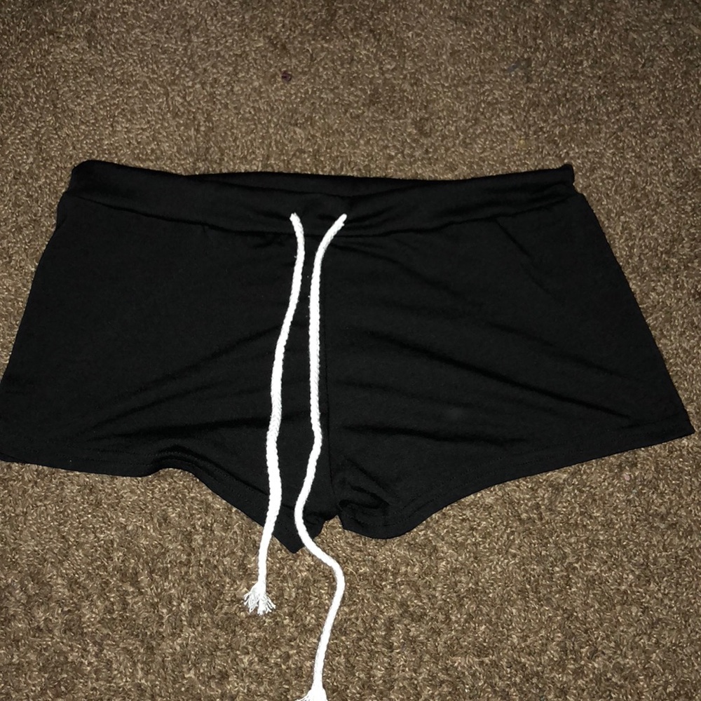 Black shorts